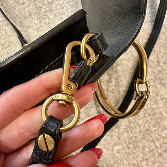 Chloé Nile Leather Small crossbody bag Black - Picture 8 of 11